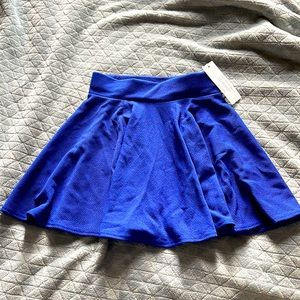 Blue skirt